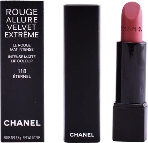 chanel rouge allure velvet extrême 118